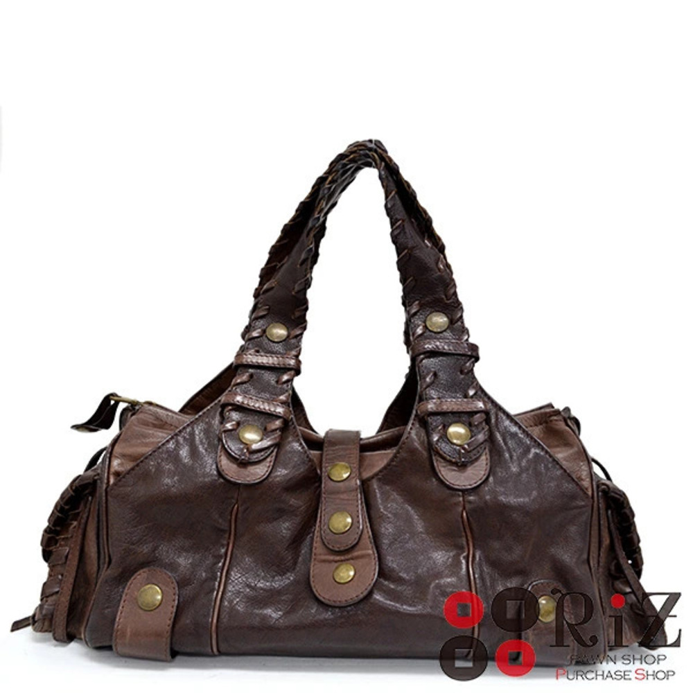 CHLOE Silverado Handbag Brown